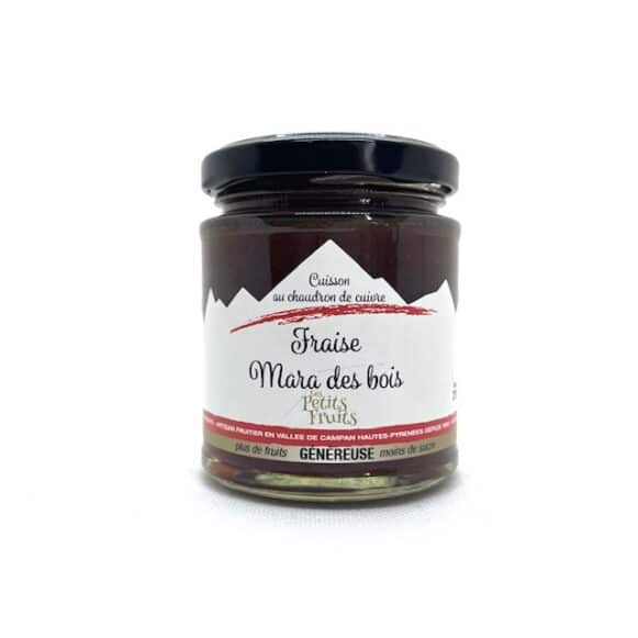 CONF FRAISE MARA des BOIS 210 GR ALLEGEES EN SUCRE LES PETITS FRUITS