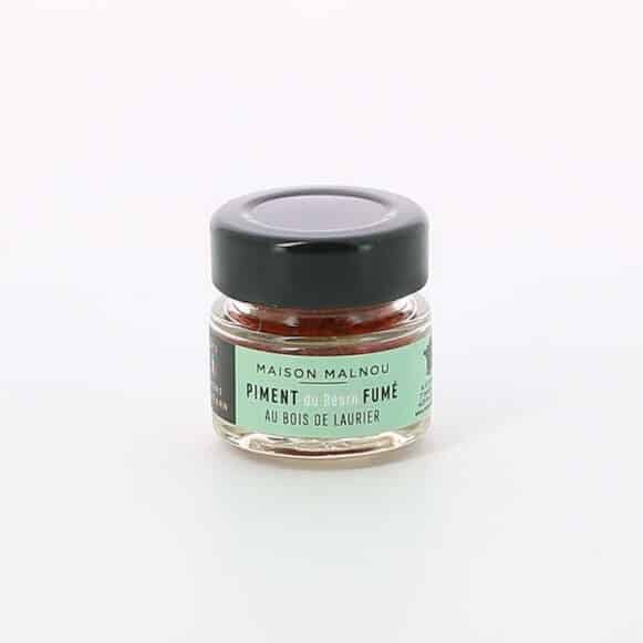 PIMENT DU BEARN FUME AU LAURIER POT 13 GR MAISON MALNOU