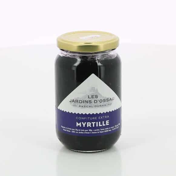 CONFITURE MYRTILLES JARDINS D'OSSAU 400gr