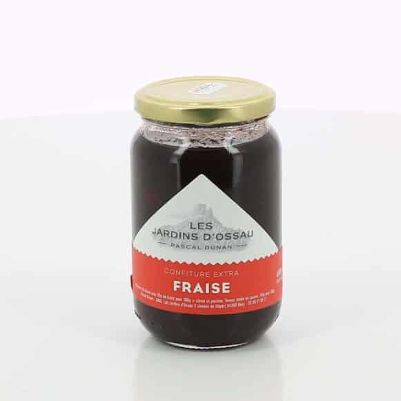 CONFITURE FRAISES LES JARDINS D'OSSAU 400gr