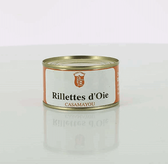 RILLETTES D'OIE 190GR CASAMAYOU