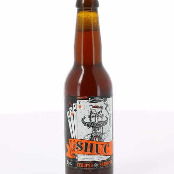 BIERE AMBREE MOUSSE TA SHUC 33 CL BRASSERIE BEARNAISE