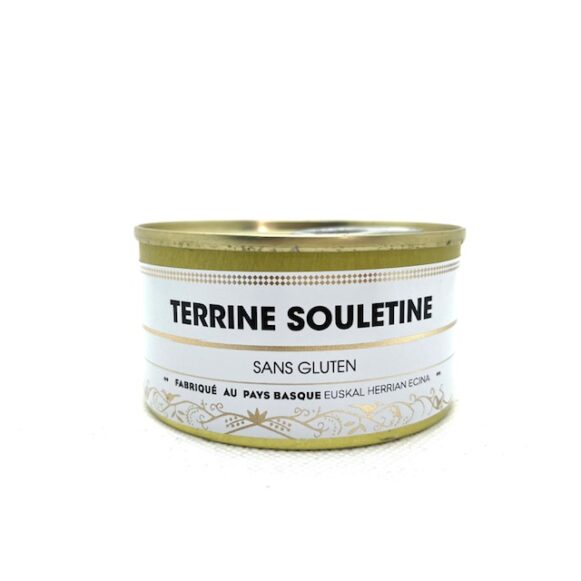 TERRINE SOULETINE 130GR BAZKAIA