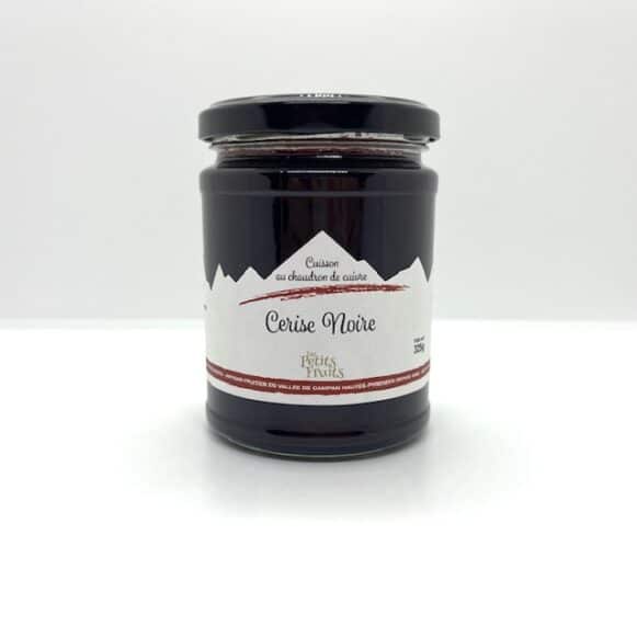 CONFITURE CERISE NOIRE 325 GR LES PETITS FRUITS