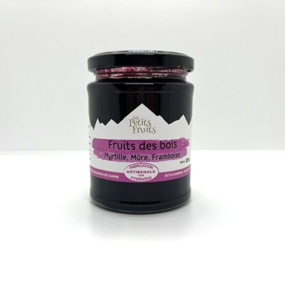 CONFITURE FRUITS DES BOIS 325 GR LES PETITS FRUITS