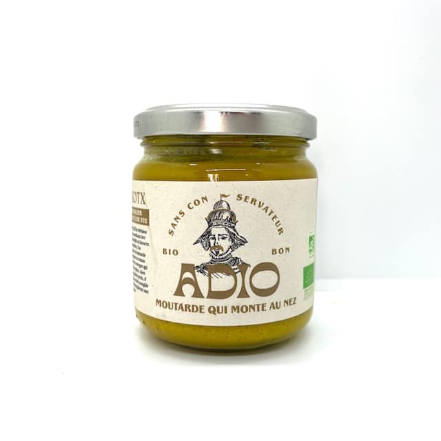 MOUTARDE BIO ADIO 190 GR