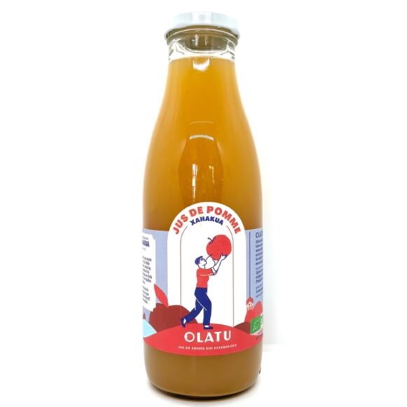 JUS DE POMME BIO OLATU 75 CL