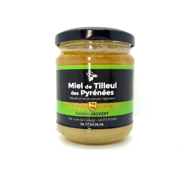 MIEL DE TILLEUL DES PYRENEES 250 GR FREDERIC JAUVERT