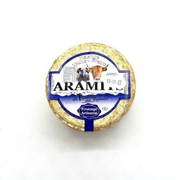 TOMMETTE MIXTE VACHE/BREBIS FROMAGERIE D'ARAMITS 600 GR ENVIRON