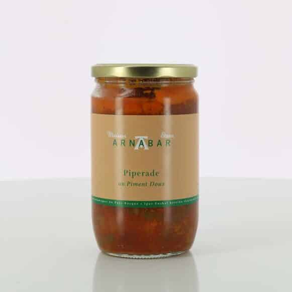 PIPERADE VERRINE DE 650 GR ARNABAR