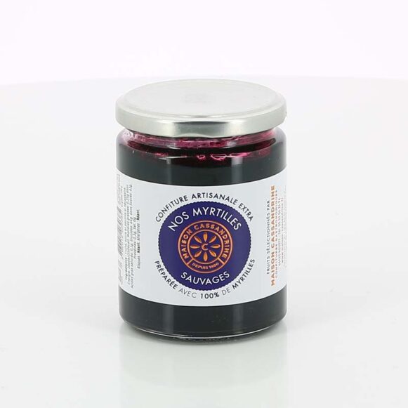 CONTITURE MYRTILLES SAUVAGES 345 GR CASSANDRINE