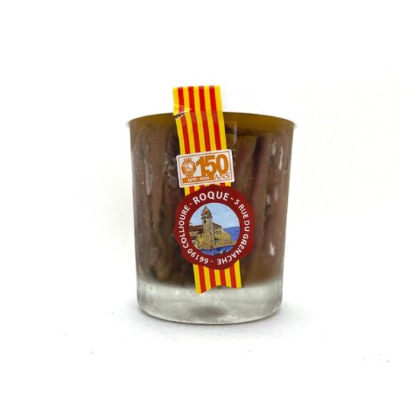 FILET D'ANCHOIS A L'HUILE 250 GR NET TOTAL ROQUES COLLIOURE