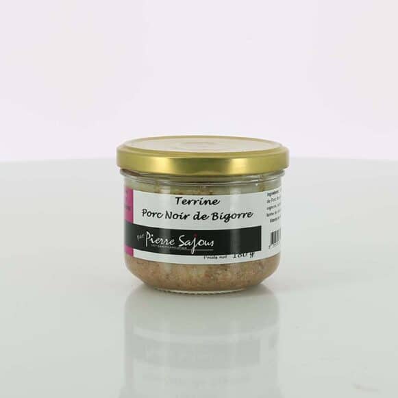 TERRINE PORC NOIR DE BIGORRE PIERRE SAJOUS 180gr