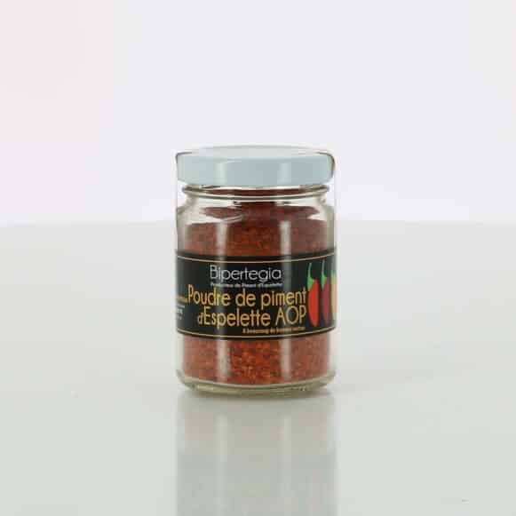 POUDRE DE PIMENT D'ESPELETTE AOP 40gr BIPERTEGIA