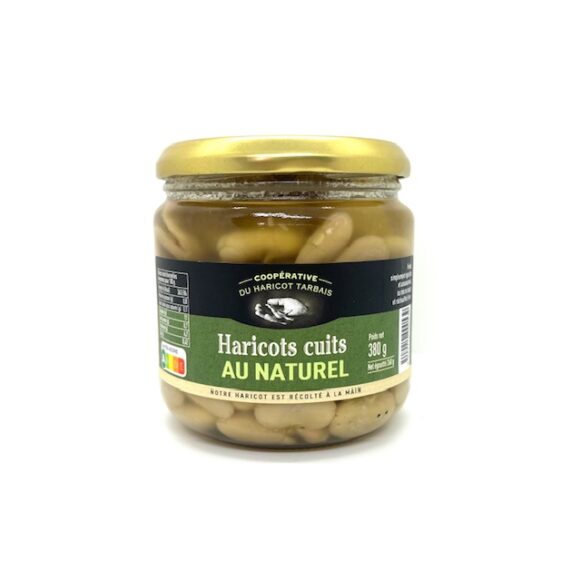 HARICOTS TARBAIS CUITS AU NATUREL PYREN'ALLIANCE 380gr