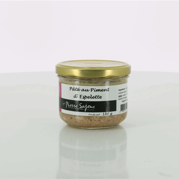 PATE AU PIMENT D'ESPELETTE PIERRE SAJOUS 180gr