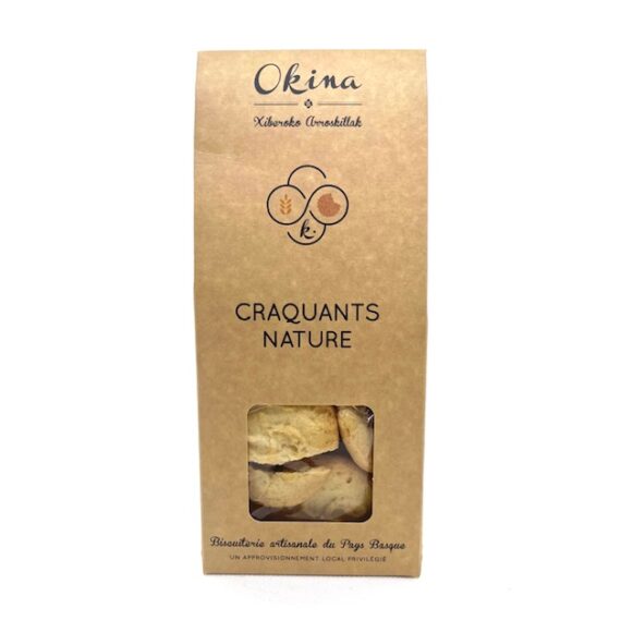 BISCUITS CRAQUANTS NATURE OKINA 150 GR