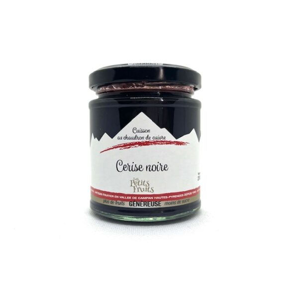 CONF CERISE NOIRE 210 GR ALLEGEES EN SUCRE LES PETITS FRUITS