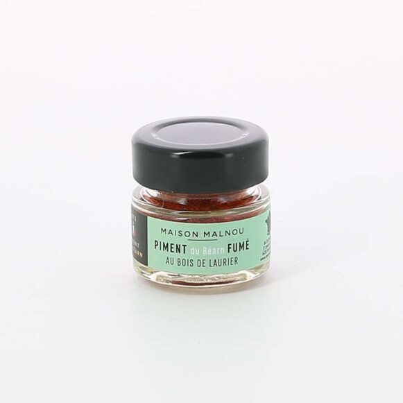 PIMENT DU BEARN FUME AU LAURIER POT 13 GR MAISON MALNOU
