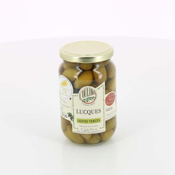 OLIVES VERTES LUCQUES NATURE L'OULIBO 200gr