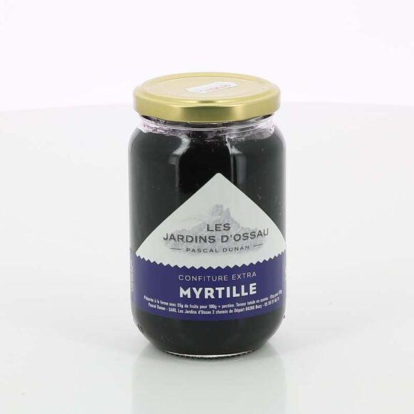 CONFITURE MYRTILLES JARDINS D'OSSAU 400gr