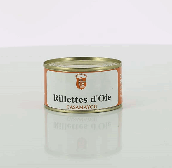 RILLETTES D'OIE 190GR CASAMAYOU