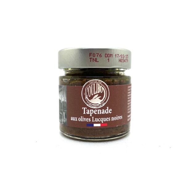 TAPENADE OLIVES NOIRES LUCQUES L'OULIBO 100gr