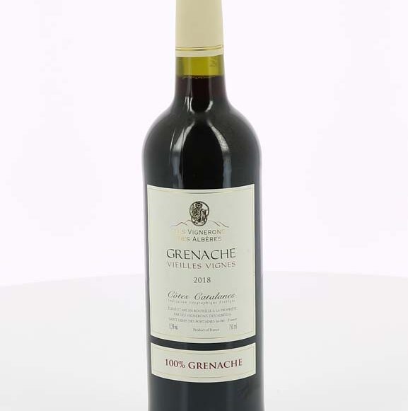 COTES CATALANES BIO ROUGE GRENACHE VIEILLES VIGNES 75 CL