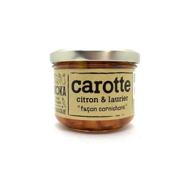 PICKLES CAROTTES CITRON LAURIER BIO 210 GR PIKOKA