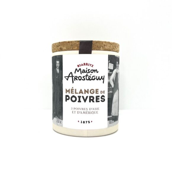 MELANGE DE POIVRES 80 GR MAISON AROSTEGUY