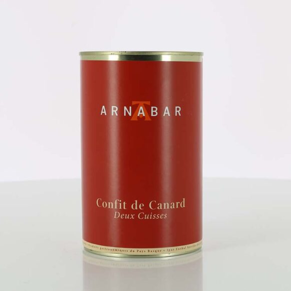 CONFIT DE CANARD 2 CUISSES 1050 GR ARNABAR