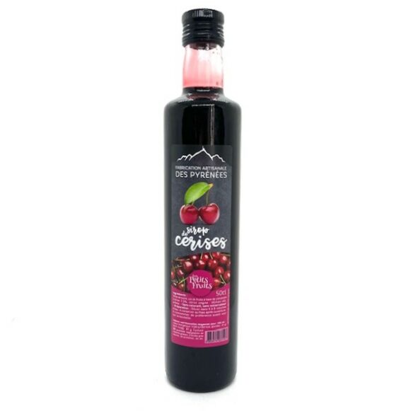 SIROP CERISE 50 CL LES PETITS FRUITS CAMPAN
