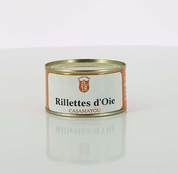 RILLETTES D'OIE 190GR CASAMAYOU