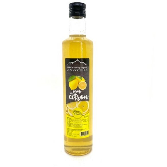SIROP DE CITRON 50 CL LES PETITS FRUITS