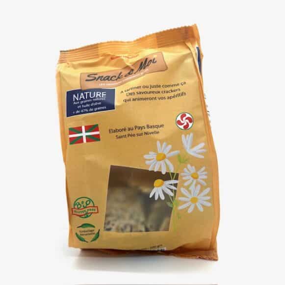 CRACKERS NATURE 100 GR SNACK ET MOI