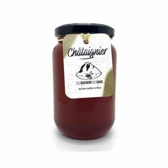 MIEL DE CHATAIGNIER 500 GR LES RUCHERS DU GAVE