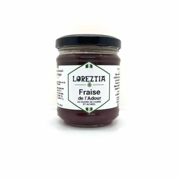CONFITURE FRAISES DE L'ADOUR 200 GR LOREZTIA