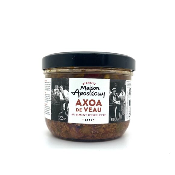 AXOA DE VEAU AU PIMENT D'ESPELETTE 350 GR AROSTEGUY