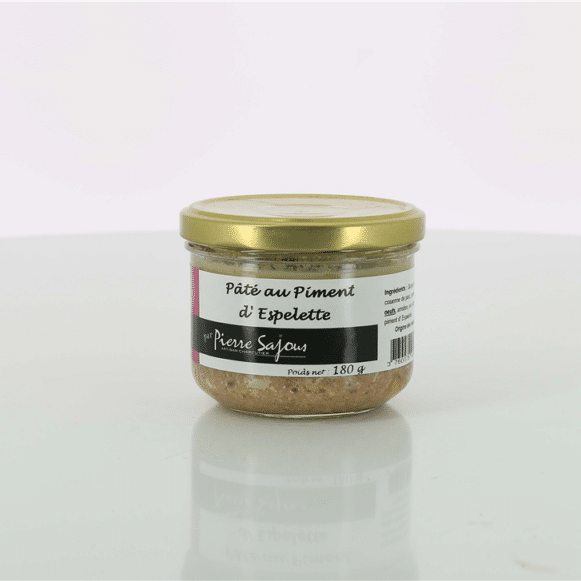 PATE AU PIMENT D'ESPELETTE PIERRE SAJOUS 180gr