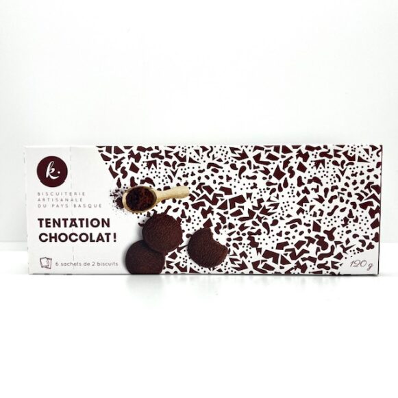 BISCUIT TENTATION CHOCOLAT OKINA 140 GR