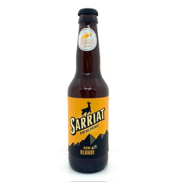 BIERE SARRIAT BLONDE 33 CL