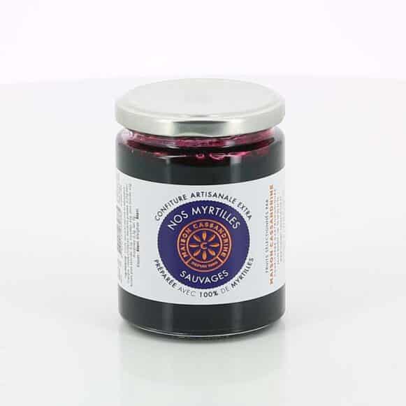 CONTITURE MYRTILLES SAUVAGES 345 GR CASSANDRINE