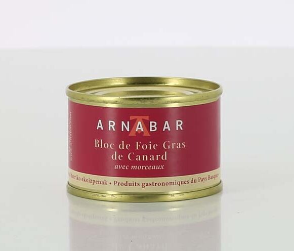 BLOC DE FOIE GRAS DE CANARD ARNABAR 65gr